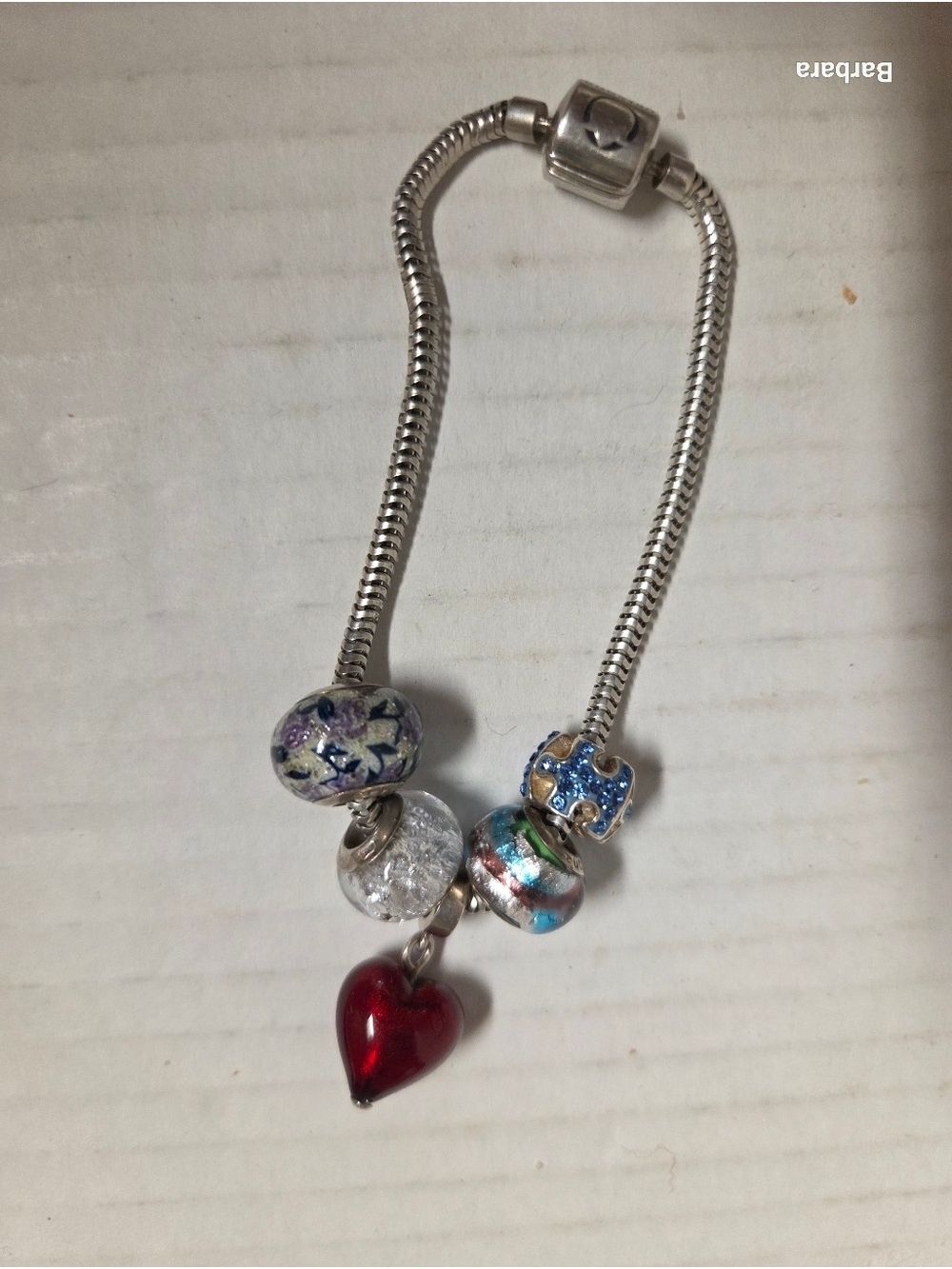 Kay Jewelers Persona 925 Sterling Silver Charm Bracelet